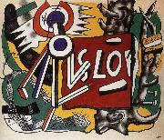 Fernard Leger Hybridist and Pard oil on canvas